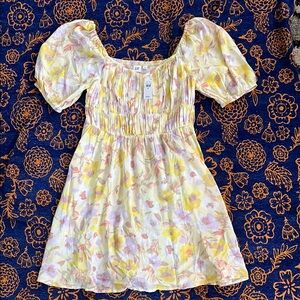 Floral Yellow Women’s Dress